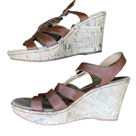 B.o.c. Strappy wedge sandals - Picture 5 of 11